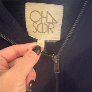 Chaser Embroidered Zip Up